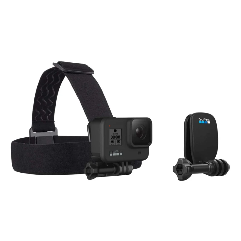 GoPro Accessory Adventure Kit Includes The Floating Hand Grip + Head Strap + QuickClip and Compact Case