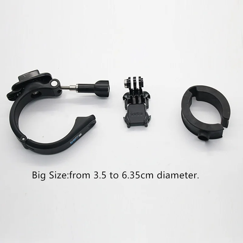 Go Pro Camera Original Accessories Stand Small Size Bicycle Motorcycle Handlebar Fixing Mount for GoPro HERO 8/7 /6/5/4/3/2 /1