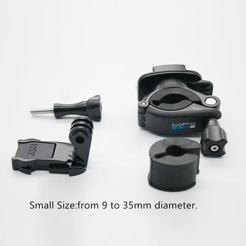 Go Pro Camera Original Accessories Stand Small Size Bicycle Motorcycle Handlebar Fixing Mount for GoPro HERO 8/7 /6/5/4/3/2 /1