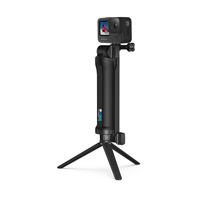 GoPro 3-Way Grip Arm Tripod Extendable Selfie Stick Portable Vlog Selife Stick Tripod Stand for Gopro Hero 8/7/6/5 Gopro Max