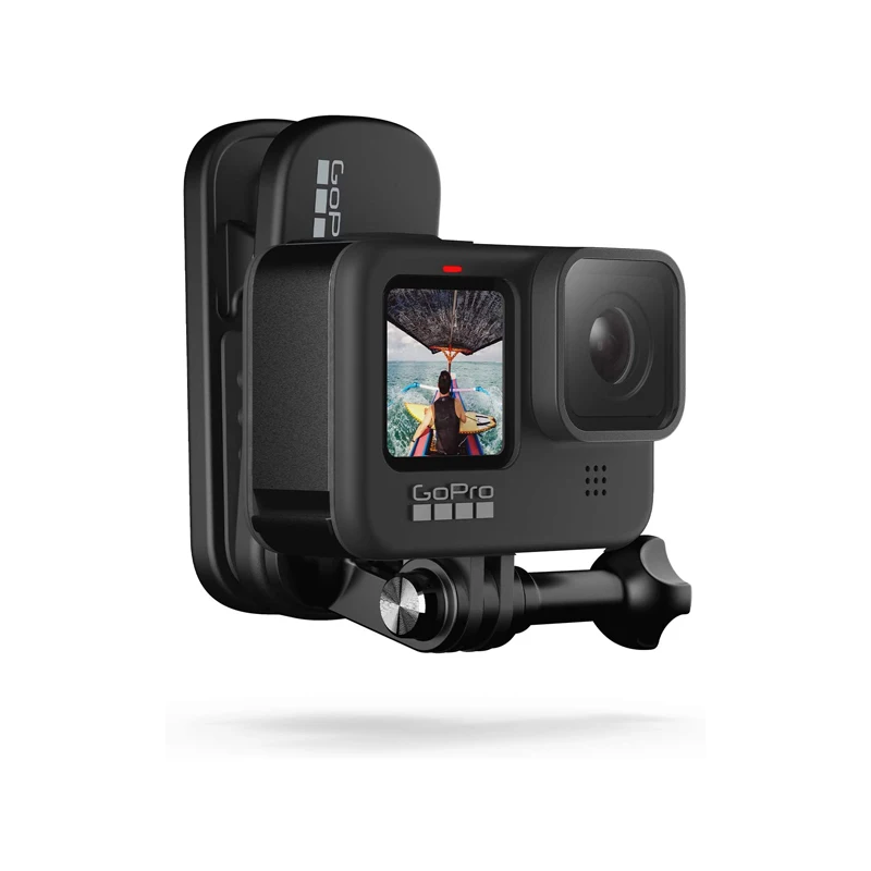 GoPro Magnetic Swivel Clip Backpack Strap Mount Quick Clip Mount for Gopro Hero 9, 8, 7, 6, 5, 4,DJI, Xiaomi Yi Action Cameras