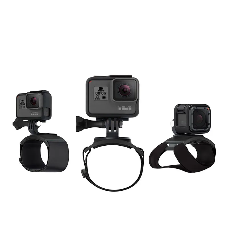 GoPro The Strap Hand+Wrist+Arm+Leg Mount Glove Wrist Band 360 Degree Swivel Rotation Hand Strap Belt Tripod Mount