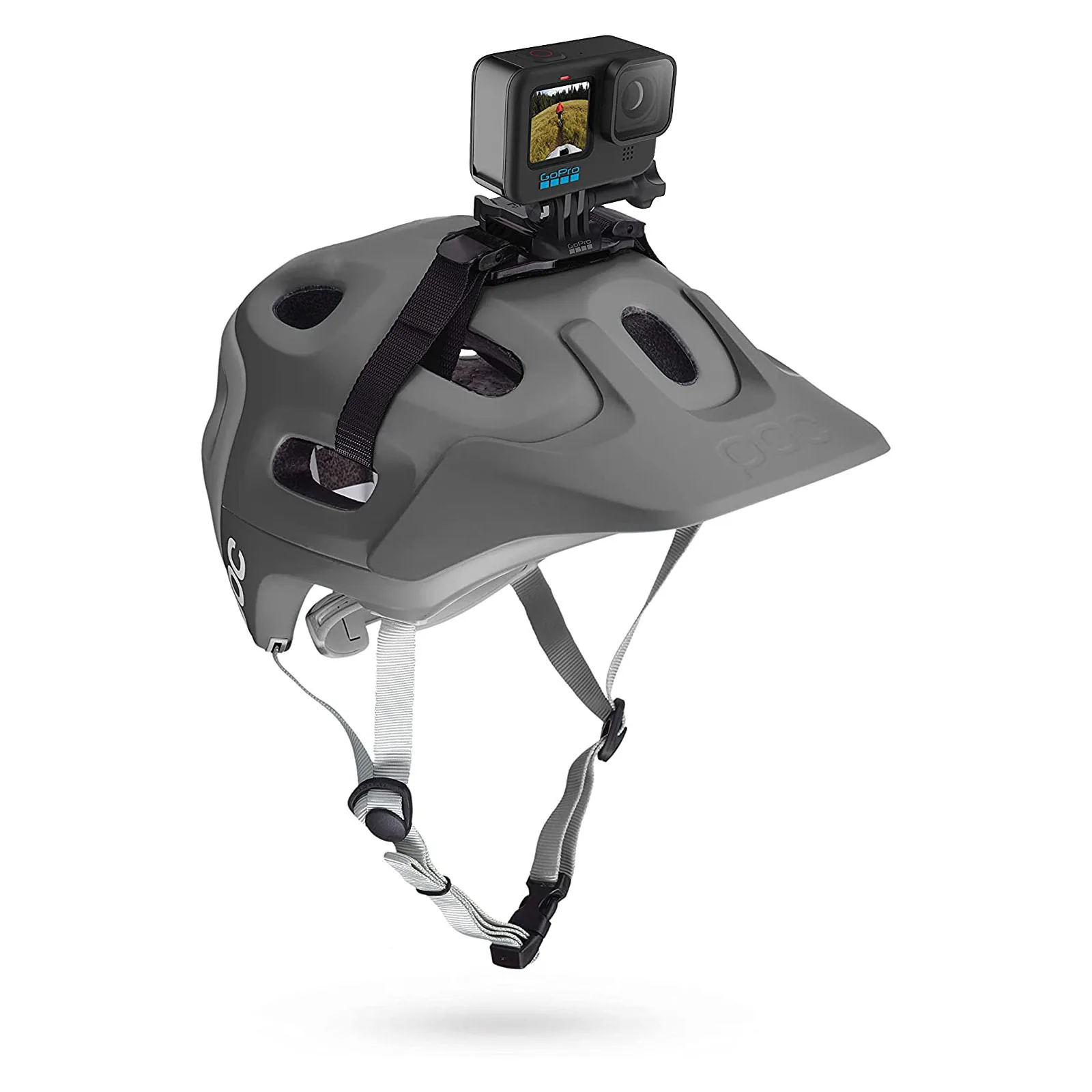 GoPro Vented Helmet Strap Mount For All GoPro Cameras Official GoPro Mount Action Camera Accessories