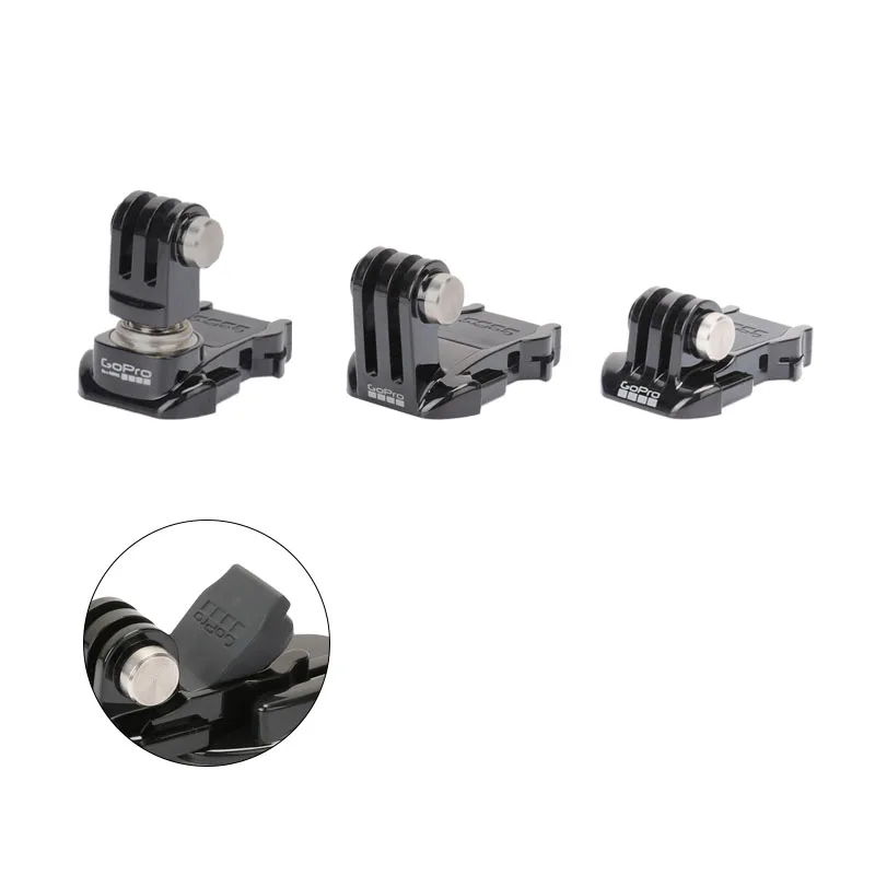 Gopro Accessories helmet Mount For Hero 9 8 7 6 5 DJI OSMO Action SJCAM EKEN motorcycle Helmet Chin Bracket