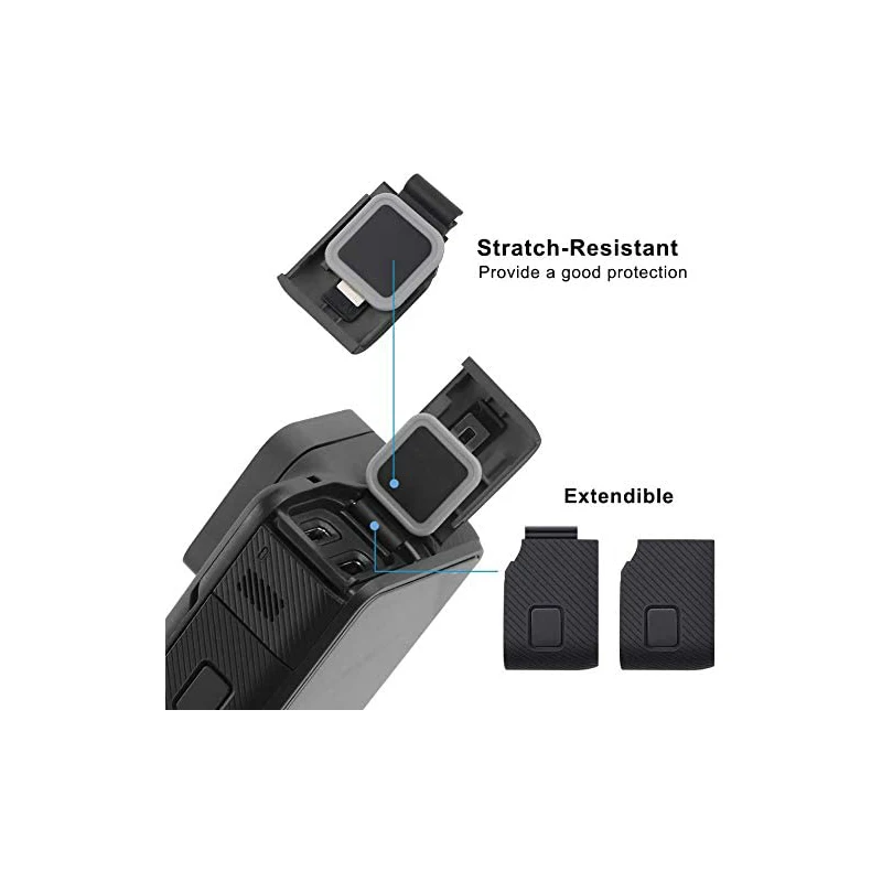 Gopro Original Replacement Side Door USB-C HDMI Cover Case Repair Part for GoPro Hero 5 / Hero 6