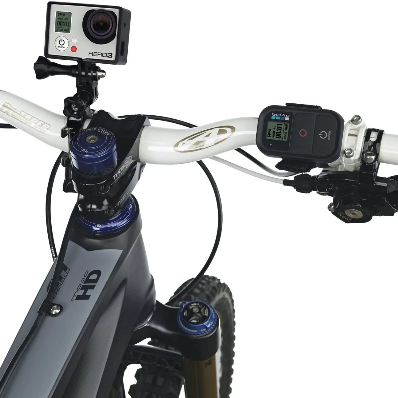 Gopro Wifi Remote Control with wrist strap charging cable for GoPro Hero 7 6 ,5, 4 Action Camera Accessories