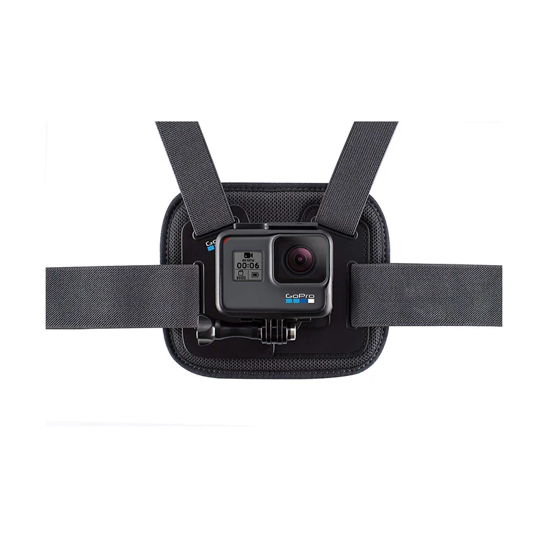 GoPro Mount Action Camera Chest Harness Belt Mount with Carrying Pouch